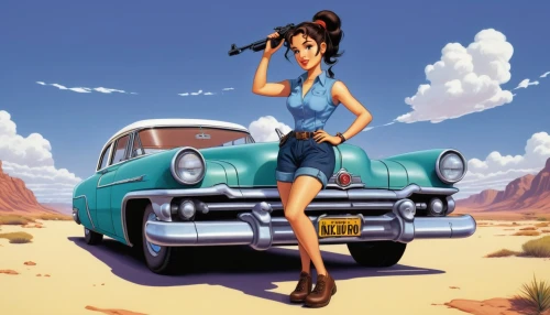 muscle car cartoon,girl and car,pin-up girl,pin up girl,retro pin up girl,hillman minx,pin ups,dodge la femme,roadrunner,buick y-job,pin-up,woody car,pin up,opel record,pin-up girls,hudson hornet,pin-up model,retro pin up girls,station wagon-station wagon,rockabilly,Illustration,Children,Children 03