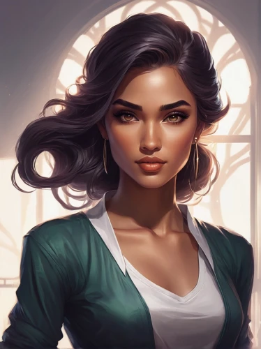 rosa ' amber cover,fantasy portrait,jasmine,librarian,tiana,portrait background,rosa,game illustration,digital painting,romantic portrait,jaya,girl portrait,sultana,world digital painting,lara,sci fiction illustration,persian,marina,jasmine blossom,mulan,Conceptual Art,Fantasy,Fantasy 17