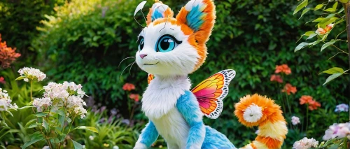 garden-fox tail,spring unicorn,garden fairy,fairy peacock,faerie,rainbow unicorn,forest dragon,flutter,flower animal,background bokeh,rainbow rabbit,colorful horse,flower fairy,tiger lily,rose tail,unicorn,rainbow butterflies,snapdragon,springtime background,peacock butterfly,Illustration,Retro,Retro 20