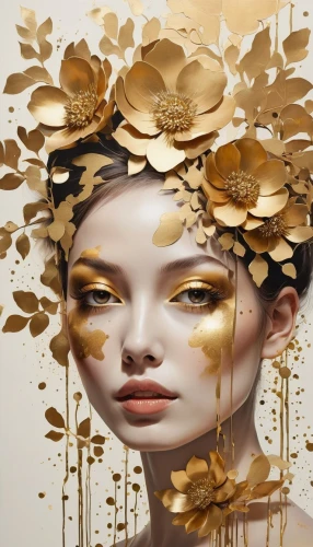 gold paint stroke,gold foil art,gold leaf,gold paint strokes,golden flowers,blossom gold foil,golden mask,gold flower,gold foil,golden wreath,gold foil crown,gilding,gold leaves,gold mask,gold foil shapes,golden crown,flower gold,gold filigree,gold wall,golden rain