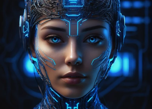 cyborg,cybernetics,ai,biomechanical,cyber,humanoid,echo,artificial intelligence,scifi,cyberspace,sci fiction illustration,sci fi,robotic,droid,head woman,avatar,augmented,futuristic,sci-fi,sci - fi,Illustration,Realistic Fantasy,Realistic Fantasy 28