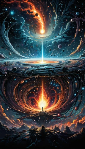 space art,wormhole,the universe,galaxy collision,cosmic eye,universe,ascension,vortex,scene cosmic,transcendence,flow of time,astral traveler,dimensional,inner space,supernova,consciousness,electric arc,astronomical,polarity,metaphysical