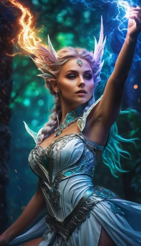 blue enchantress,fantasy picture,sorceress,fae,fantasy portrait,fantasy woman,show off aurora,fantasy art,firedancer,the enchantress,elven,elsa,faerie,heroic fantasy,merfolk,ice queen,zodiac sign libra,aurora,faery,wind warrior,Photography,General,Fantasy