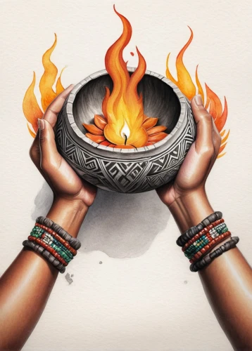 fire ring,african art,afar tribe,african culture,firepit,fire artist,divine healing energy,tandoor,fire logo,cooking pot,fire-eater,hearth,eritrean cuisine,shamanism,african drums,fire heart,stove,fireplaces,fire siren,hand drum,Illustration,Paper based,Paper Based 02