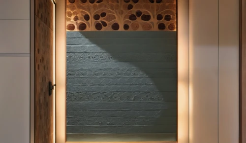 shower door,under-cabinet lighting,wooden door,walk-in closet,home door,sliding door,metallic door,chicken coop door,room divider,patterned wood decoration,wooden sauna,wood window,cupboard,doorway,shower panel,wall lamp,wood mirror,hinged doors,creepy doorway,door,Photography,General,Realistic