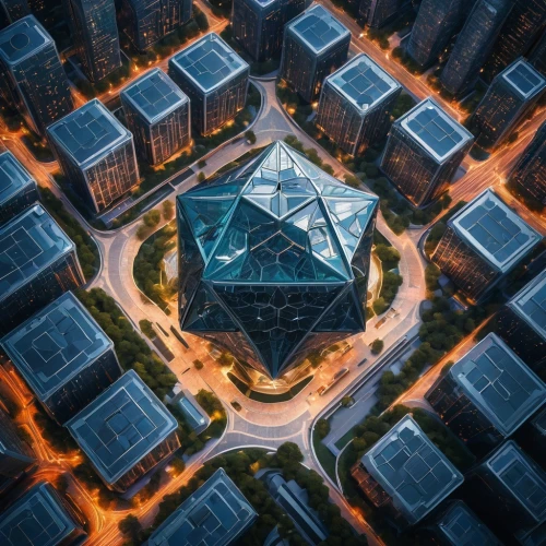 glass pyramid,shanghai,water cube,glass building,nanjing,singapore landmark,chongqing,diamond lagoon,futuristic architecture,singapore,hexagon,hexagonal,dodecahedron,hongdan center,tianjin,zhengzhou,ball cube,hong kong,glass sphere,taipei,Photography,General,Natural