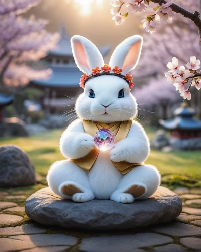 bunny on flower,sakura mochi,easter background,white bunny,easter bunny,japanese kawaii,bunny,easter theme,deco bunny,little bunny,japanese sakura background,wood rabbit,spring background,peter rabbit,springtime background,bun,white rabbit,easter rabbits,no ear bunny,kawaii animals,Photography,Documentary Photography,Documentary Photography 25