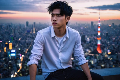 top of the rock,ten,above the city,hong,skyscraper,kai yang,korean won,kai bei,asian vision,city ​​portrait,asian,shanghai,rooftop,ceo,on the roof,tokyo ¡¡,hk,chinese background,hong kong,guk,Art,Classical Oil Painting,Classical Oil Painting 10