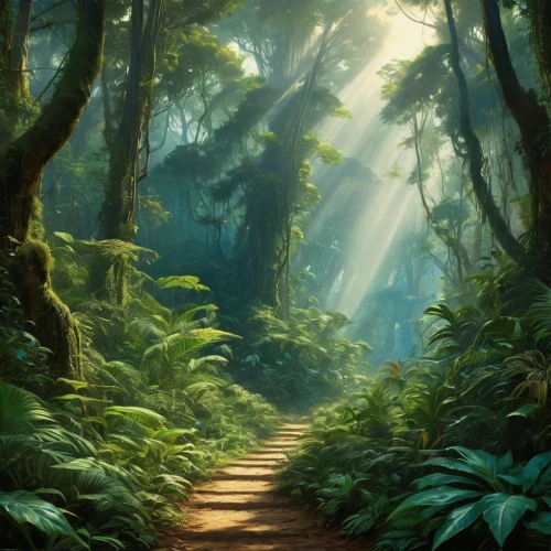 forest path,rainforest,rain forest,green forest,forest road,forest landscape,the mystical path,elven forest,aaa,hiking path,pathway,forest background,the forest,forest,fairy forest,tropical and subtropical coniferous forests,holy forest,forests,the path,forest glade,Conceptual Art,Fantasy,Fantasy 05