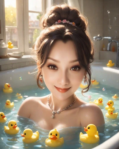 bath ducks,bath duck,rubber ducks,duck females,duckling,ducky,ducklings,rubber duck,bath,rubber ducky,rubber duckie,ducks,bathing,taking a bath,female duck,duck meet,duck,bathtub,young duck duckling,milk bath