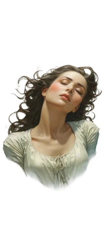 digital painting,hand digital painting,bougereau,world digital painting,fantasy portrait,closed eyes,watercolor women accessory,pregnant woman icon,the sleeping rose,girl in a long,self hypnosis,digital art,woman playing,mystical portrait of a girl,illustrator,digital illustration,portrait background,game illustration,png transparent,girl with cloth,Illustration,Realistic Fantasy,Realistic Fantasy 03