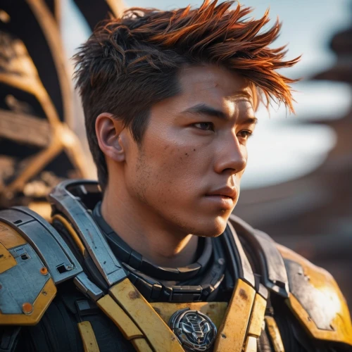 male character,male elf,wei,rein,gara,shepard,hon khoi,alien warrior,guk,goki,baozi,dragon li,spartan,botargo,bumblebee,cosplay image,corsair,district 9,xiangwei,mohawk hairstyle,Photography,General,Sci-Fi