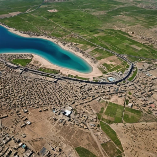 qasr azraq,azraq,human settlement,masada,xinjiang,iraq,qom province,abe-e-panj river valley,jordan river valley,muskat,racing borders,qumran,aerial photograph,kurdistan,inland port,naqareh,judaean desert,aerial landscape,afghanistan,aerial photography,Photography,General,Realistic