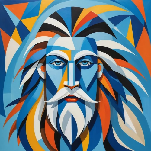 poseidon god face,adobe illustrator,king lear,poseidon,king david,archimedes,lion head,lokportrait,glass painting,lion,saint mark,sea god,icon magnifying,moses,albus,zeus,indigenous painting,god of the sea,shamanic,greek orthodox,Art,Artistic Painting,Artistic Painting 45