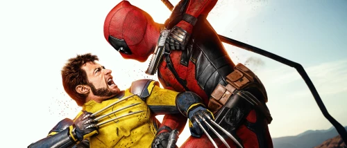 deadpool,wolverine,x-men,x men,dead pool,xmen,repairman,spiderman,climbing harness,yellow jacket,harnessed,bumblebee,electro,ant,spider-man,wasp,pliers,rescuer,a3 poster,digital compositing