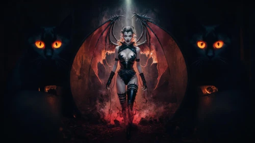 darth talon,neottia nidus-avis,rei ayanami,fantasia,devil,dark art,angel of death,aura,fire siren,fire angel,angel and devil,kos,archangel,evil woman,halloween background,evil fairy,dark world,dark-type,magma,dark elf