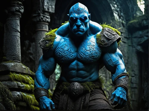 cleanup,smurf,blue monster,blue demon,smurf figure,mean bluish,om,blue snake,half orc,orc,avatar,grog,aladin,blue enchantress,aladha,male character,greyskull,wall,mystique,blue tiger,Photography,Fashion Photography,Fashion Photography 07