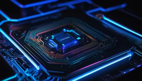 cpu,processor,pentium,computer chip,motherboard,ryzen,cinema 4d,computer chips,3d render,graphic card,fractal design,computer art,semiconductor,circuit board,neon light,micro,gpu,crown render,quantum,bismuth,Photography,Black and white photography,Black and White Photography 12
