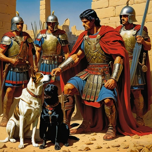 ancient dog breeds,biblical narrative characters,bactrian,guards of the canyon,schutzhund,rome 2,pharaohs,cordoba fighting dog,the roman centurion,orientalism,color dogs,herd protection dog,dogo sardesco,egypt,pharaoh,obedience training,egyptians,dog command,thymelicus,legerhond,Illustration,American Style,American Style 01