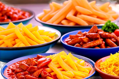 chicken fries,cheese fries,finger food,sweet potato fries,foods,fries,food platter,fried food,belgian fries,mostaccioli,summer foods,mexican foods,french fries,typical food,western food,penne,cheese puffs,tteokbokki,southwestern united states food,sweet and sour chicken,Conceptual Art,Oil color,Oil Color 24