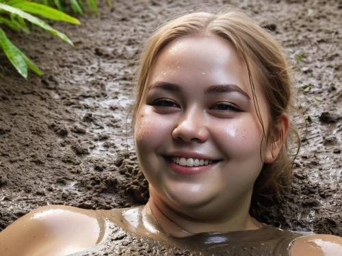 clay soil,pile of dirt,girl lying on the grass,mud,chia,mound of dirt,head stuck in the sand,soil,kö-dig,plant bed,dig,fertilize,girl in the garden,soil erosion,noorderleech,mulch,earthworm,fat plants,digging,her,Female,Inverted Bob,XXL,Happy,Long Coat,Outdoor,Forest