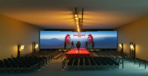 movie theater,digital cinema,movie theatre,projection screen,home cinema,auditorium,theater stage,theater curtains,concert hall,cinema,event venue,theatrical scenery,theater curtain,theater,conference hall,performance hall,cinema seat,drive-in theater,movie projector,theatre stage,Photography,General,Realistic