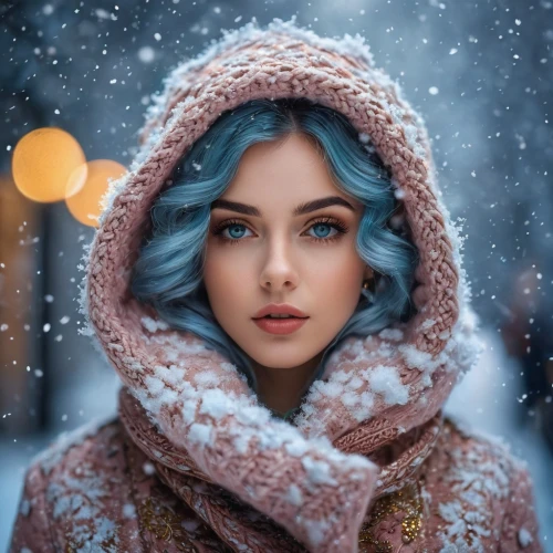 winter background,winterblueher,the snow queen,winter hat,winter dream,winter magic,mystical portrait of a girl,winter mood,winters,winter,wintry,elsa,suit of the snow maiden,eskimo,winter dress,ice queen,romantic look,russian winter,romantic portrait,winter clothing,Photography,General,Fantasy