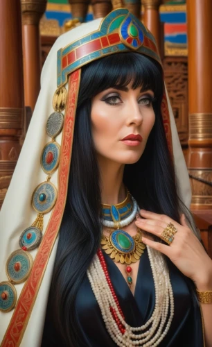 ancient egyptian girl,cleopatra,egyptian,ancient egyptian,assyrian,ancient egypt,priestess,pharaonic,egyptians,egyptology,dahshur,pharaohs,pharaoh,ancient costume,lily of the nile,tutankhamun,king tut,arabian,egypt,ancient people,Illustration,Abstract Fantasy,Abstract Fantasy 23