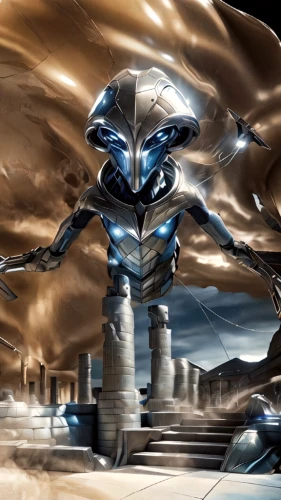 alien warrior,biomechanical,sci fiction illustration,scarab,random access memory,erbore,sphinx pinastri,horus,scales of justice,heroic fantasy,background image,silver surfer,cg artwork,futuristic landscape,kosmus,core shadow eclipse,armored,guards of the canyon,wind edge,wind warrior