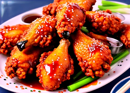 sesame chicken,general tso's chicken,fried chicken wings,chicken wings,orange chicken,chicken drumsticks,barbecue chicken,korean chinese cuisine,siu yuk,chinese cuisine,huaiyang cuisine,gỏi cuốn,chả lụa,chicken barbecue,sweet and sour chicken,chicken feet,bánh cuốn,gochujang,cantonese food,bánh da lợn,Illustration,Realistic Fantasy,Realistic Fantasy 19
