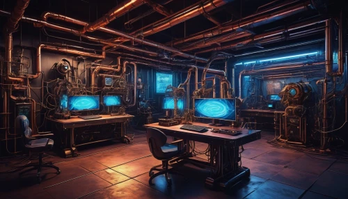 computer room,sci fi surgery room,dark cabinetry,ornate room,clockmaker,engine room,apothecary,barebone computer,play escape game live and win,consulting room,fractal environment,computer workstation,steampunk,laboratory,research station,the boiler room,fractal design,game room,watchmaker,the server room,Art,Classical Oil Painting,Classical Oil Painting 30