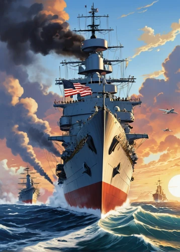 pre-dreadnought battleship,armored cruiser,battleship,kantai,usn,naval battle,victory ship,cruiser aurora,light cruiser,heavy cruiser,battlecruiser,auxiliary ship,supercarrier,united states navy,graf-zepplin,us navy,protected cruiser,honolulu,warship,type 219,Illustration,American Style,American Style 05