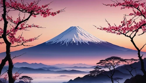 japanese mountains,japan landscape,mount fuji,japanese floral background,mt fuji,beautiful japan,fuji mountain,japanese sakura background,mount taranaki,japanese background,fuji,landscape background,mountain landscape,mountain scene,japan's three great night views,japanese art,japan,japanese alps,taranaki,purple landscape,Photography,General,Realistic