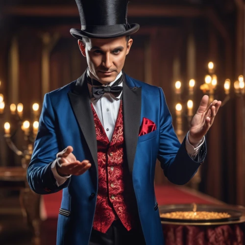 magician,ringmaster,stovepipe hat,suit of spades,play escape game live and win,dracula,aristocrat,top hat,victorian style,the victorian era,concierge,las vegas entertainer,formal wear,frock coat,bellboy,mafia,magic tricks,gentlemanly,hatter,victorian fashion