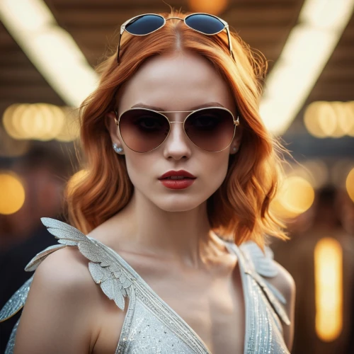 aviator sunglass,aviator,sunglasses,retro woman,ray-ban,sunglass,sun glasses,retro girl,eyewear,retro women,eye glass accessory,ginger rodgers,pixie-bob,fashion street,female model,tilda,spy,movie star,color glasses,shades,Photography,General,Realistic