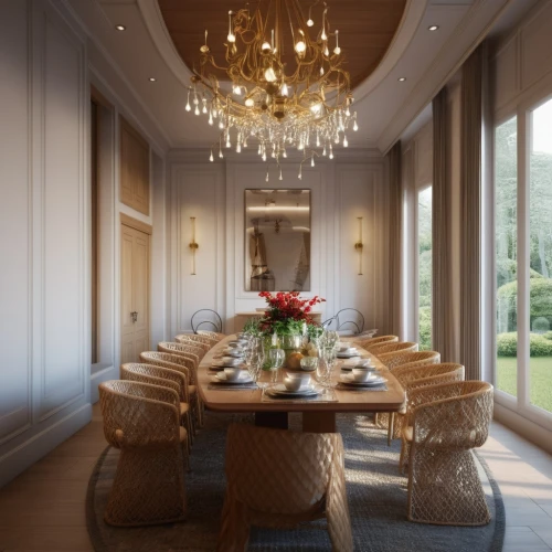 breakfast room,dining room,dining room table,dining table,luxury home interior,kitchen & dining room table,contemporary decor,china cabinet,great room,long table,interior decoration,interior modern design,interior design,interiors,breakfast table,modern decor,dining,3d rendering,interior decor,fine dining restaurant,Photography,General,Realistic