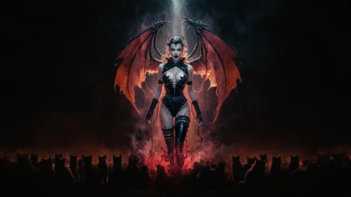 darth talon,birds of prey-night,magma,fire angel,devil,fire siren,bat,archangel,fire devil,evil woman,angel of death,aurora-falter,lucifer,lava,angel and devil,fire background,atala,neottia nidus-avis,fantasia,pillar of fire