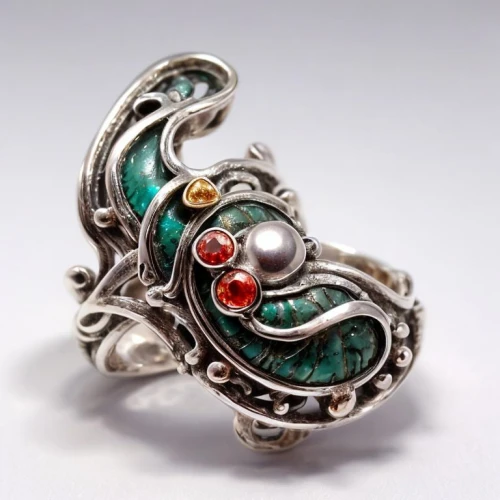 ring with ornament,enamelled,silver octopus,brooch,ring jewelry,nuerburg ring,colorful ring,finger ring,grave jewelry,jewelry manufacturing,christmas jewelry,fire ring,bracelet jewelry,ornamental duck,gift of jewelry,metalsmith,ring dove,an ornamental bird,ornamental bird,broach
