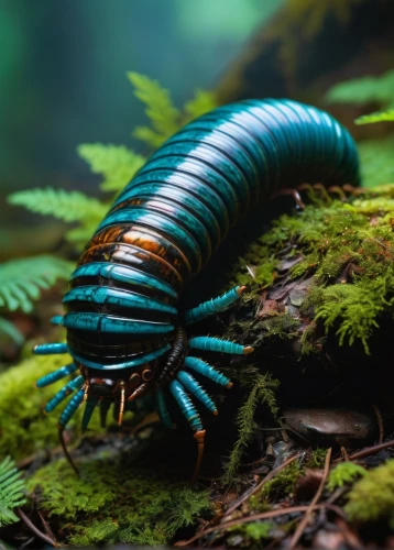 millipedes,forest beetle,gammarus,trilobite,blue-winged wasteland insect,arthropod,oriental cockroach,centipede,earwig,isopod,elephant beetle,jewel beetles,pipevine swallowtail,agalychnis,brush beetle,amphipoda,arthropods,darkling beetles,earwigs,caterpillar,Art,Artistic Painting,Artistic Painting 51