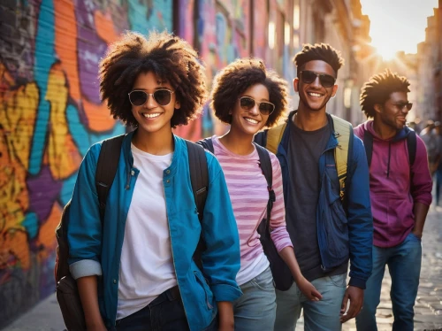 young people,the style of the 80-ies,vector people,group of people,teens,afroamerican,color glasses,city youth,gap kids,pedestrians,black models,menswear for women,80s,eritrea,afro american girls,prospects for the future,colorful background,multicolor faces,colorful city,clover jackets,Art,Classical Oil Painting,Classical Oil Painting 33