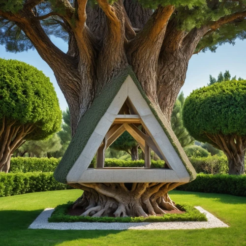aaa,garden sculpture,triquetra,celtic tree,airbnb logo,circle around tree,lawn ornament,fairy house,tree of life,eth,a tree,b3d,garden decor,dwarf tree,garden decoration,semi circle arch,garden ornament,arc,trumpet tree,alphabet letter,Photography,General,Realistic