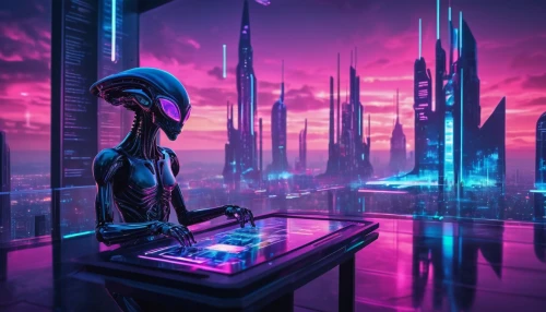 futuristic art museum,futuristic landscape,cyberpunk,futuristic,scifi,cyberspace,sci-fi,sci - fi,3d fantasy,metropolis,fantasy city,cyber,vapor,sci fi,futuristic architecture,virtual landscape,alien world,ultraviolet,virtual world,sky space concept,Conceptual Art,Sci-Fi,Sci-Fi 13