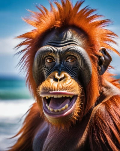 orangutan,orang utan,barbary ape,barbary monkey,uakari,primate,ape,great apes,chimpanzee,crab-eating macaque,anthropomorphized animals,mandrill,chimp,animal photography,gorilla,common chimpanzee,funny animals,animal portrait,langur,primates
