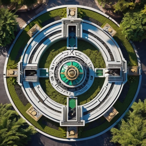 roundabout,highway roundabout,helipad,traffic circle,the center of symmetry,cyclocomputer,flower clock,stargate,fibonacci spiral,time spiral,fibonacci,helix,city fountain,rescue helipad,capitol square,circle design,sun dial,spiral,gyroscope,circular puzzle,Illustration,Vector,Vector 18
