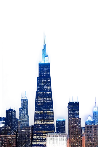 sears tower,willis tower,chicago skyline,chicago,freedom tower,chicago night,tall buildings,chrysler building,skyline,twin tower,one world trade center,chi,city skyline,world trade center,midtown,skycraper,new york,1 wtc,1wtc,big apple,Conceptual Art,Sci-Fi,Sci-Fi 01