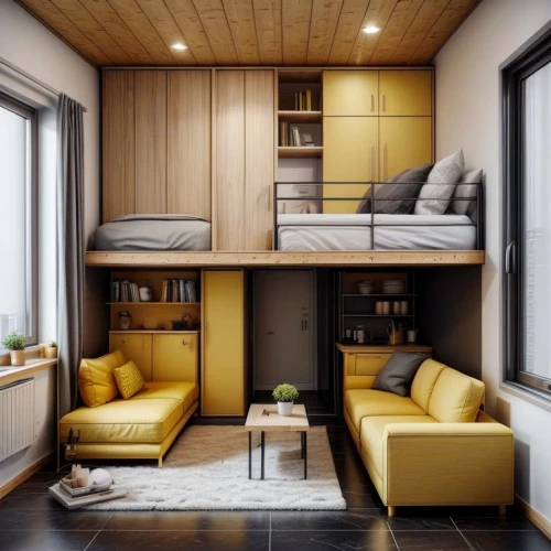 shared apartment,an apartment,apartment,loft,sky apartment,modern room,apartment lounge,smart home,japanese-style room,livingroom,home interior,inverted cottage,penthouse apartment,small cabin,interior modern design,modern decor,bonus room,modern living room,living room,kitchen design