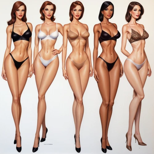 cutouts,figure group,plus-size,mannequins,paper dolls,fashion dolls,realdoll,beautiful women,model years 1958 to 1967,doll figures,hourglass,high level rack,3d figure,plus-size model,designer dolls,figurines,plastic model,model years 1960-63,women's clothing,plus-sized,Illustration,American Style,American Style 07