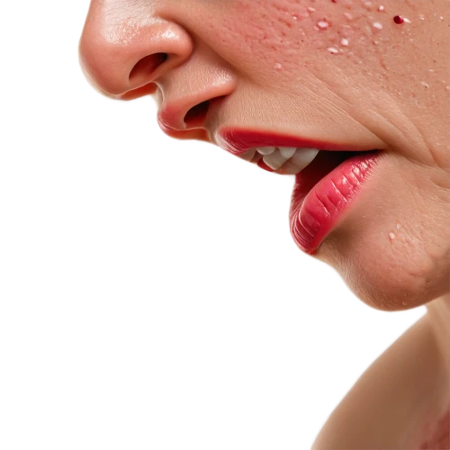 olfaction,mouth,lipolaser,woman's face,covered mouth,retouching,covering mouth,lip,skin texture,body piercing,smeared with blood,accuse,liptauer,retouch,red throat,woman eating apple,throat,lip care,mouth-nose protection,open mouthed,Illustration,Abstract Fantasy,Abstract Fantasy 04