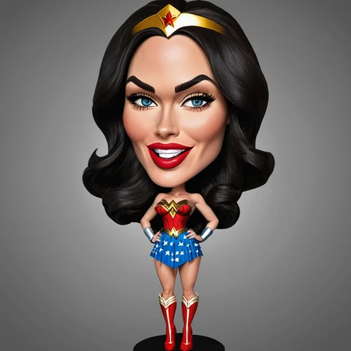 super woman,super heroine,wonderwoman,wonder woman,wonder woman city,lasso,miss universe,animated cartoon,super,goddess of justice,figure of justice,head woman,caricature,cartoon character,wonder,cute cartoon image,cute cartoon character,cartoon people,3d figure,collectible doll,Illustration,Abstract Fantasy,Abstract Fantasy 23