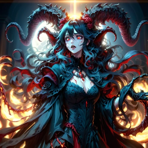 medusa gorgon,medusa,rusalka,mezzelune,magic grimoire,venera,devil,vanitas,fantasia,gorgon,nami,sorceress,kali,fire siren,cassiopeia,dodge warlock,gara,evil woman,fire lily,yulan magnolia,Anime,Anime,Cartoon